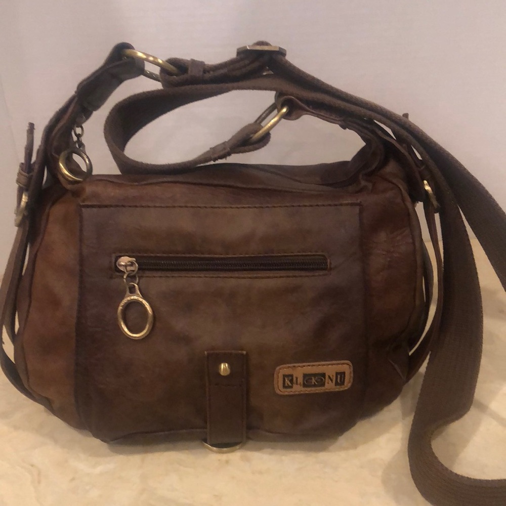 Kunlunnu Leather Goods Collection Crossbody Handbag